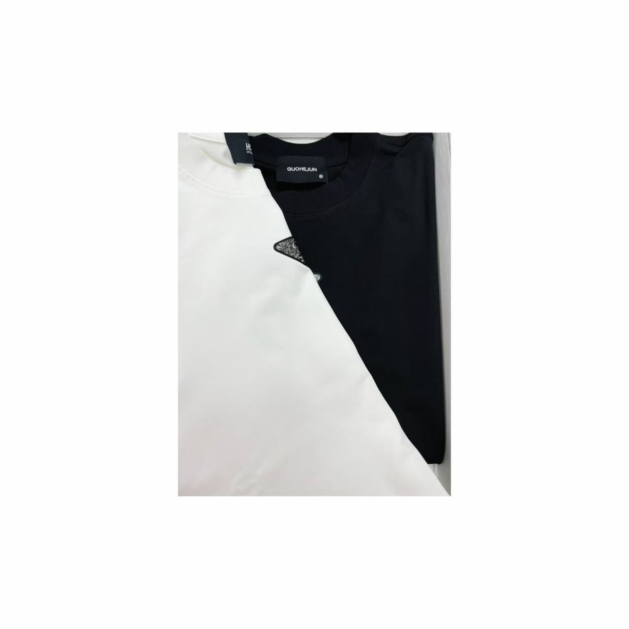 【14号链接-霖零专属】*满钻P字* 春夏休闲半袖潮牌宽松圆领短袖116