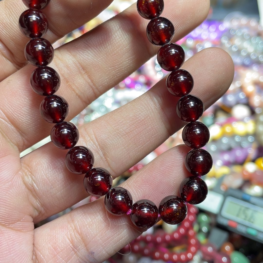 紫晶颈饰银S800镀金镶嵌