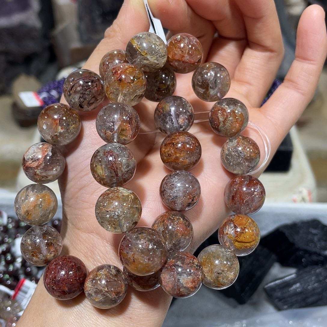 水晶手串15m m未镶嵌多样性发一条y l 235