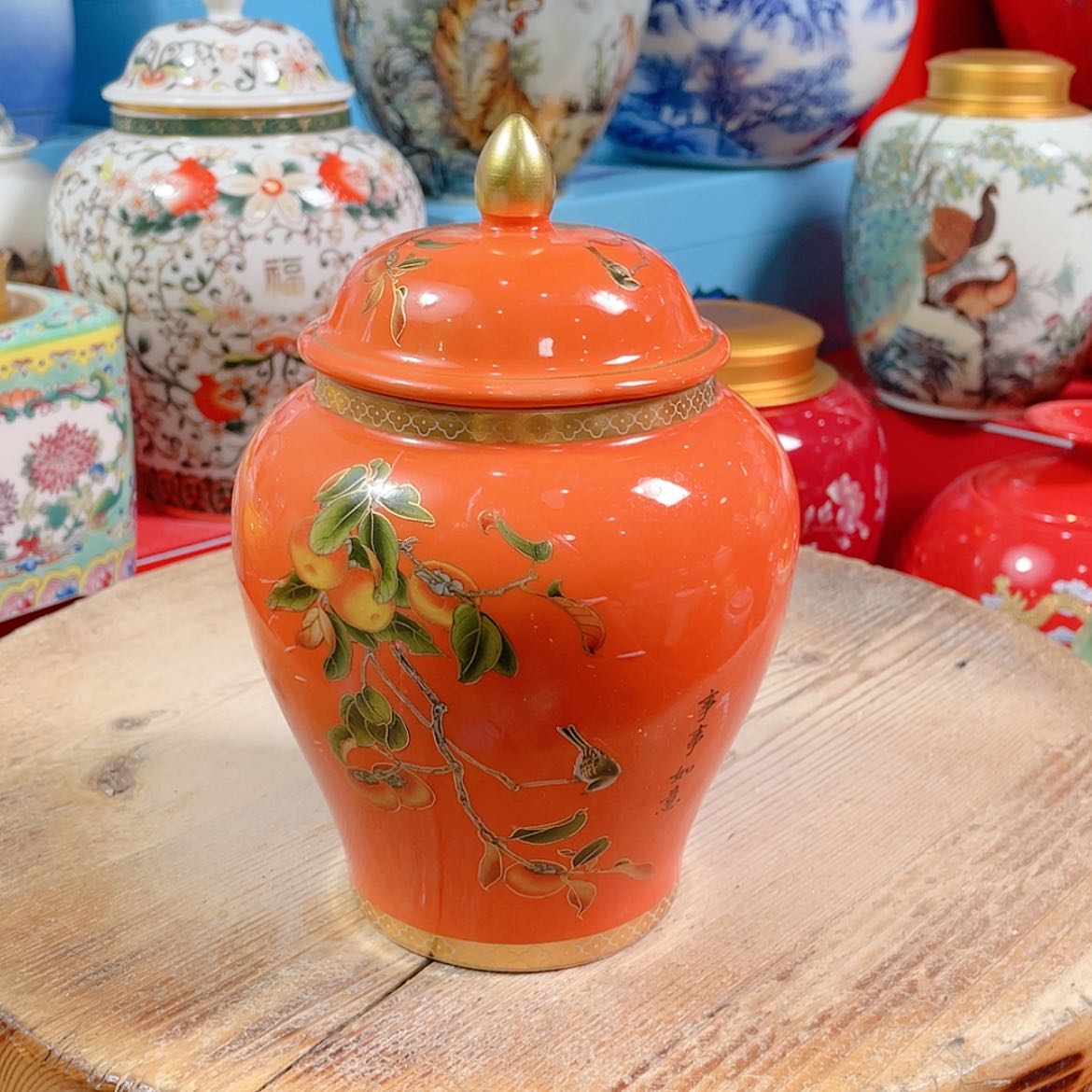【闪购商品】罐陶瓷茶叶罐密封罐