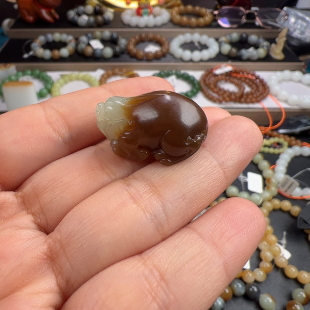 和田玉手链未镶嵌