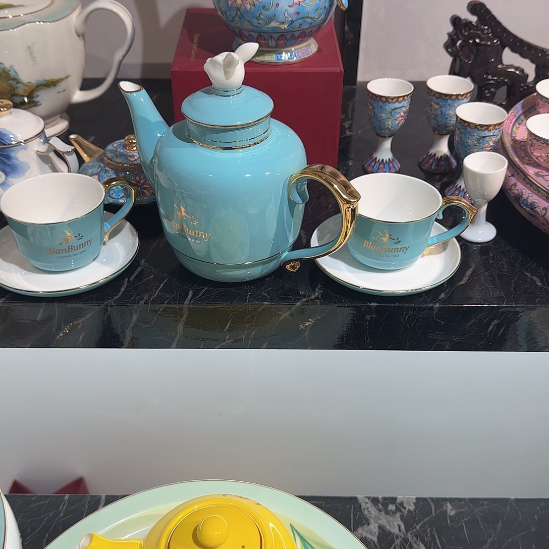 骨瓷骨瓷珐琅彩装饰