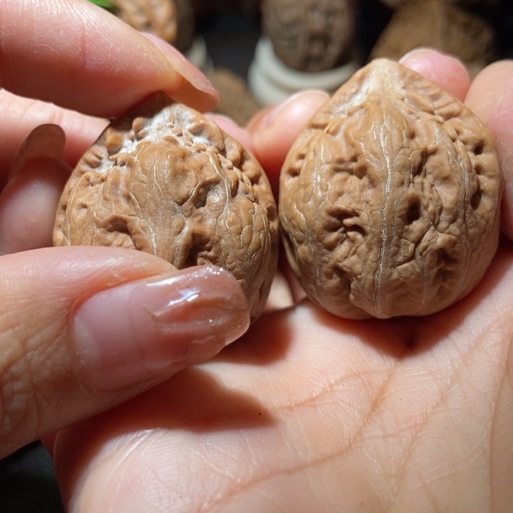 把件文玩核桃东北楸子小雪221