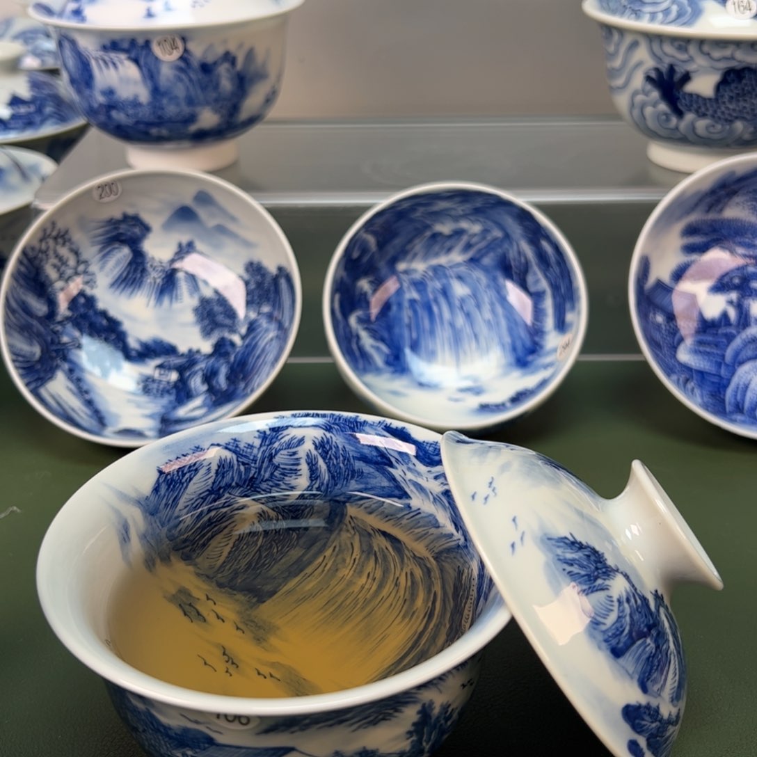 杯木木景德镇纯手绘茶具106