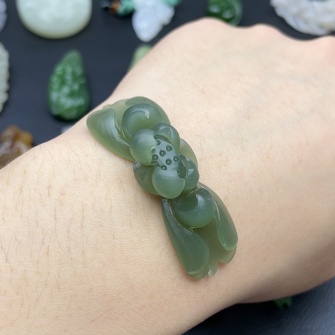 【闪购商品】和田玉未镶嵌颈饰任*潼定制