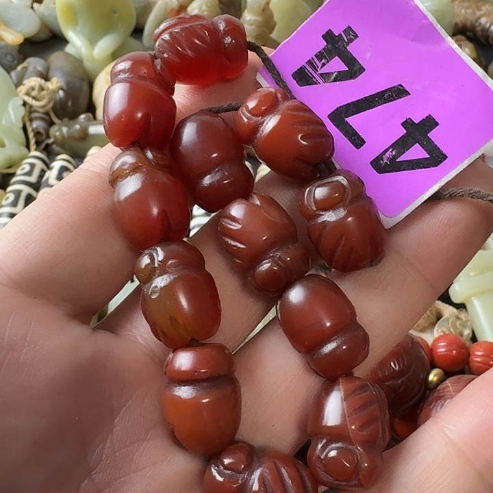 玛瑙/玉髓未镶嵌颈饰