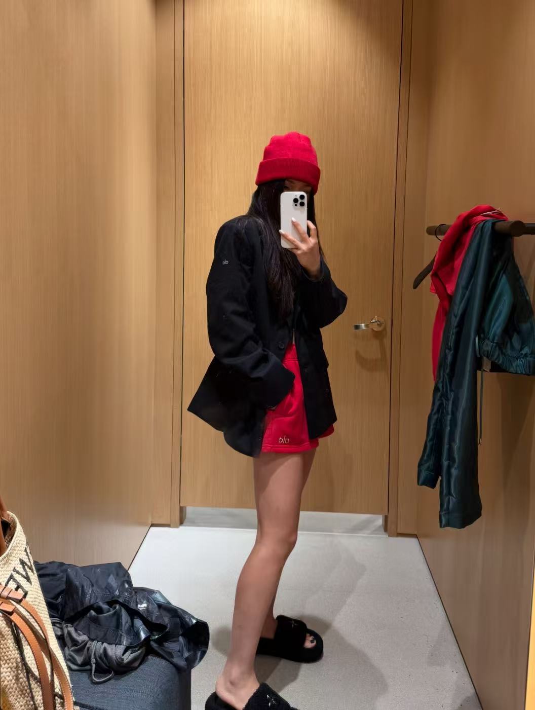 ALO.JDF金硕珍明星款Notable Beanie小众刺绣男女同款针织冷帽