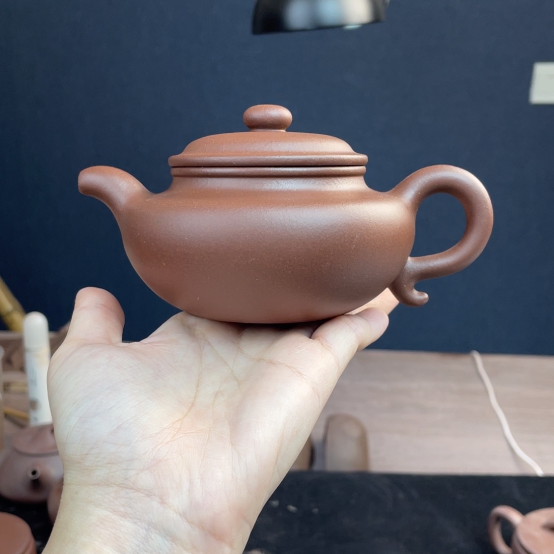 紫砂茶壶全手工底槽清仿古240cc