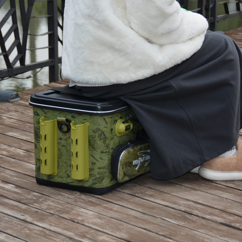 路亚桶多功能路亚桶加厚可站坐活鱼桶海钓矶钓收纳桶(可站坐人)