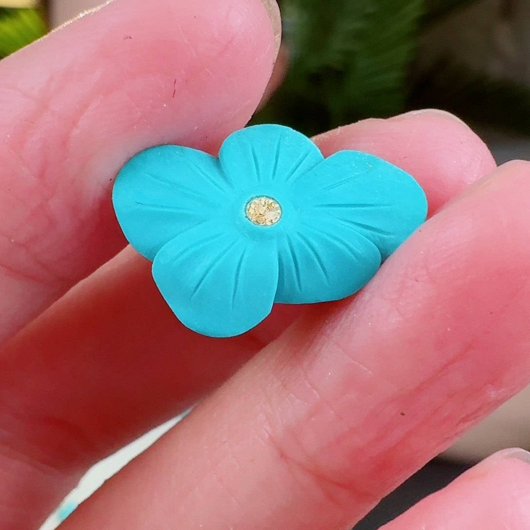 绿松石珠宝奇石未镶嵌