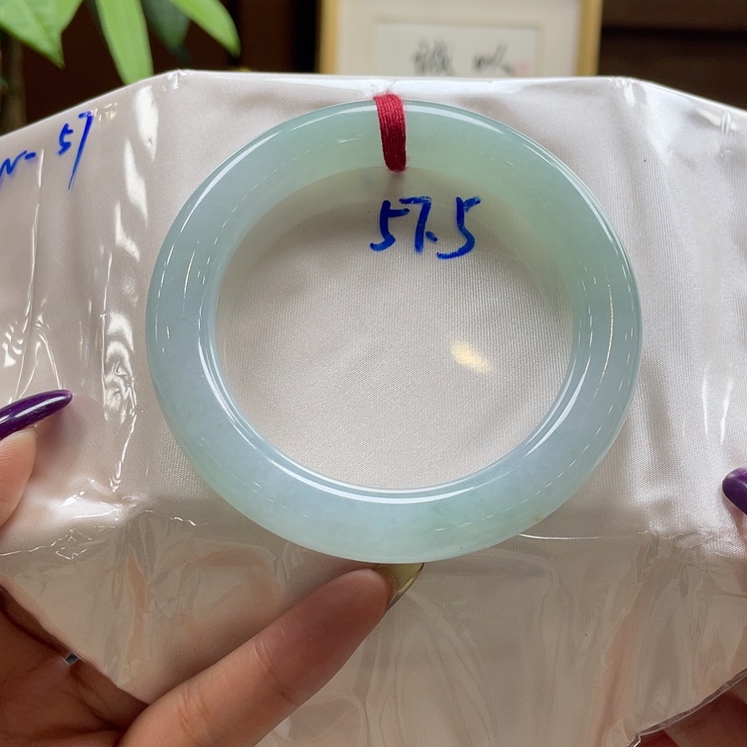 翡翠未镶嵌手镯26 号链接