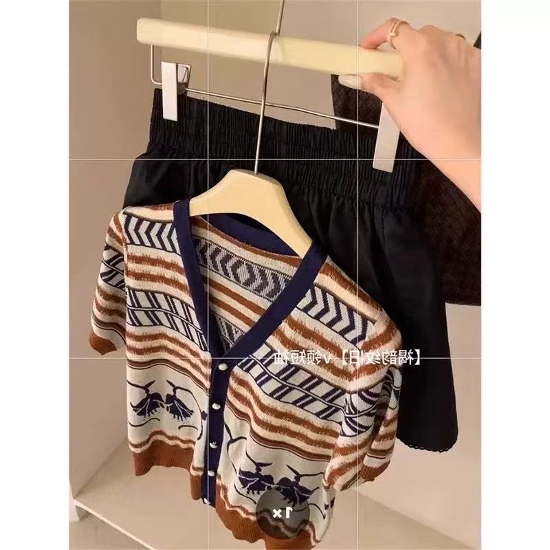 蜜娜贝尔1199短袖针织衫