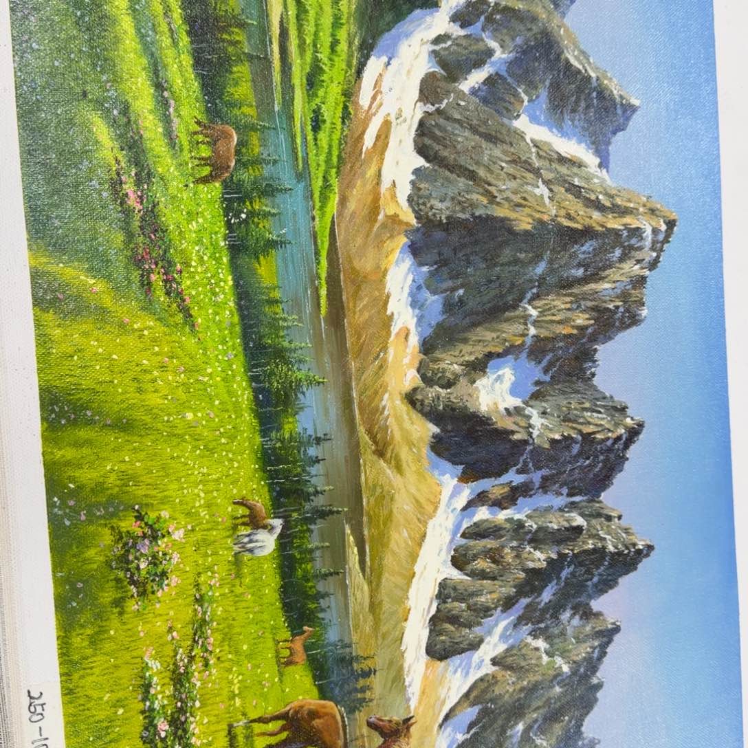 油画你是我的小太阳啊我