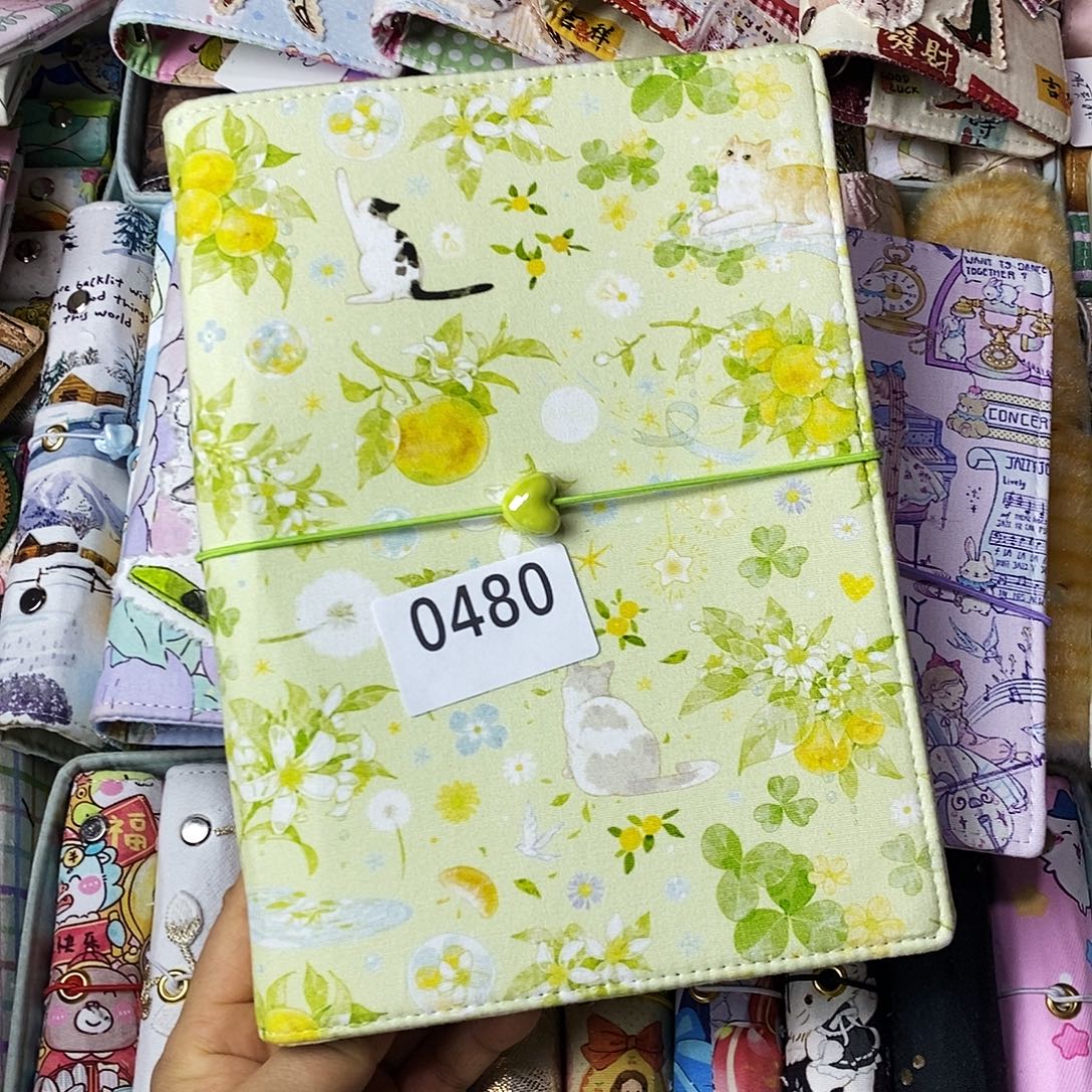 织绣A5 活页不加纸0480
