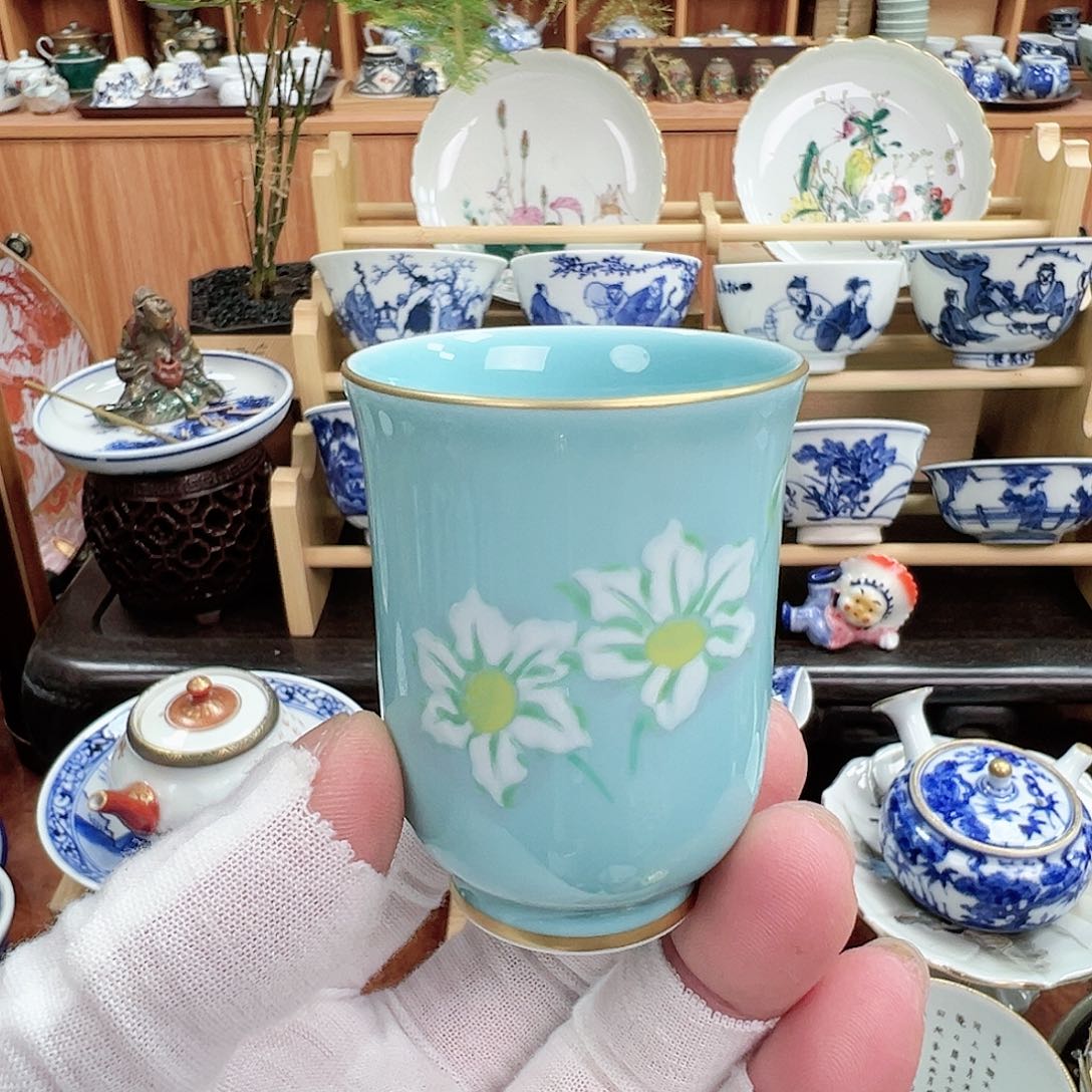 柴窑茶具茶杯茶壶