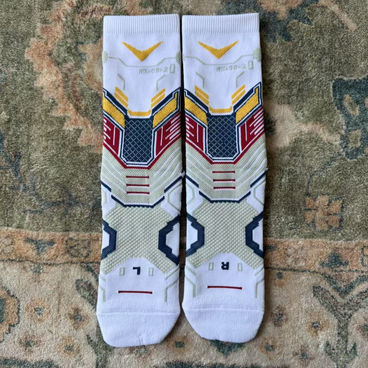 机甲篮球袜成人高帮加厚防滑实战专业运动吸汗毛巾底运动袜