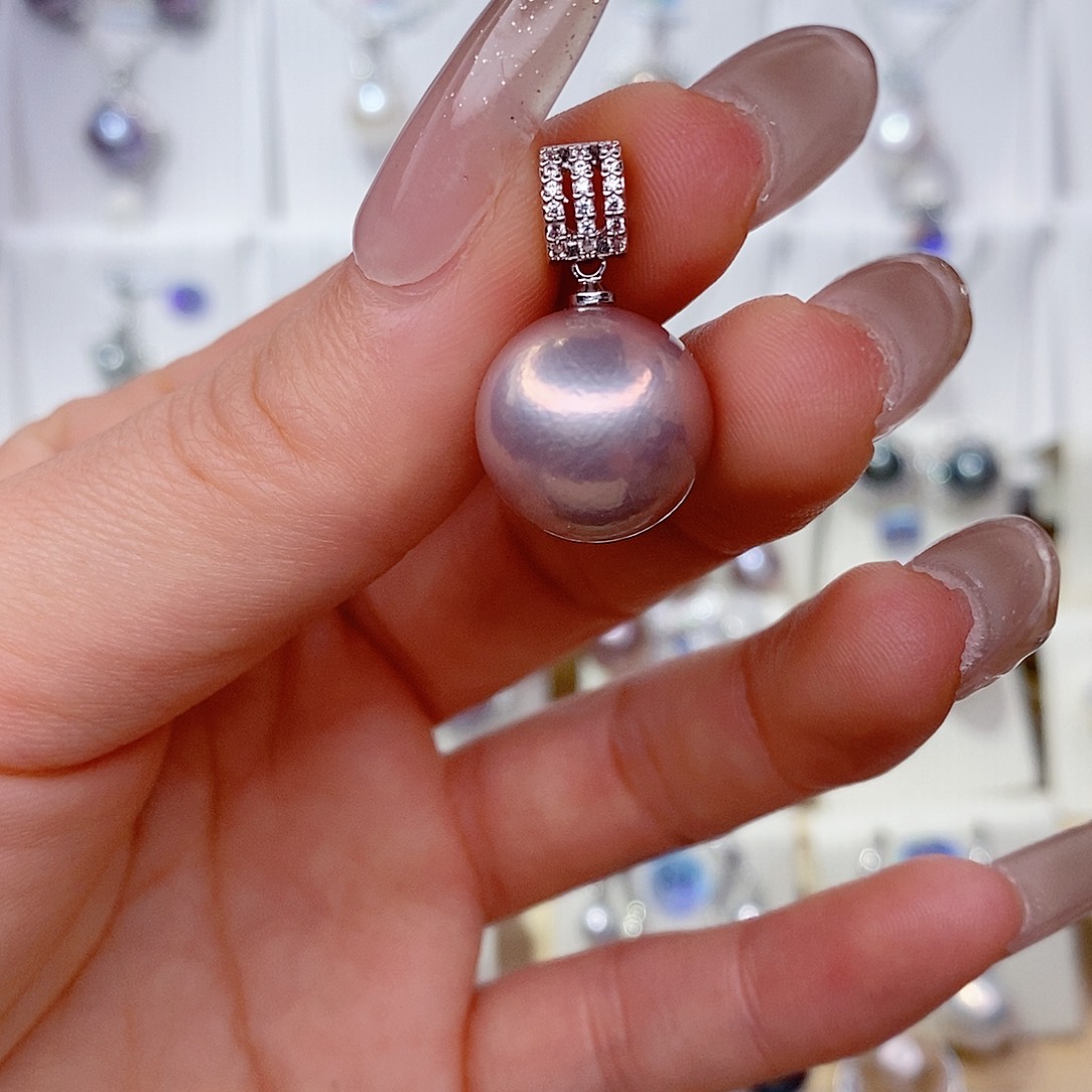 淡水珍珠未镶嵌吊坠(赠链)