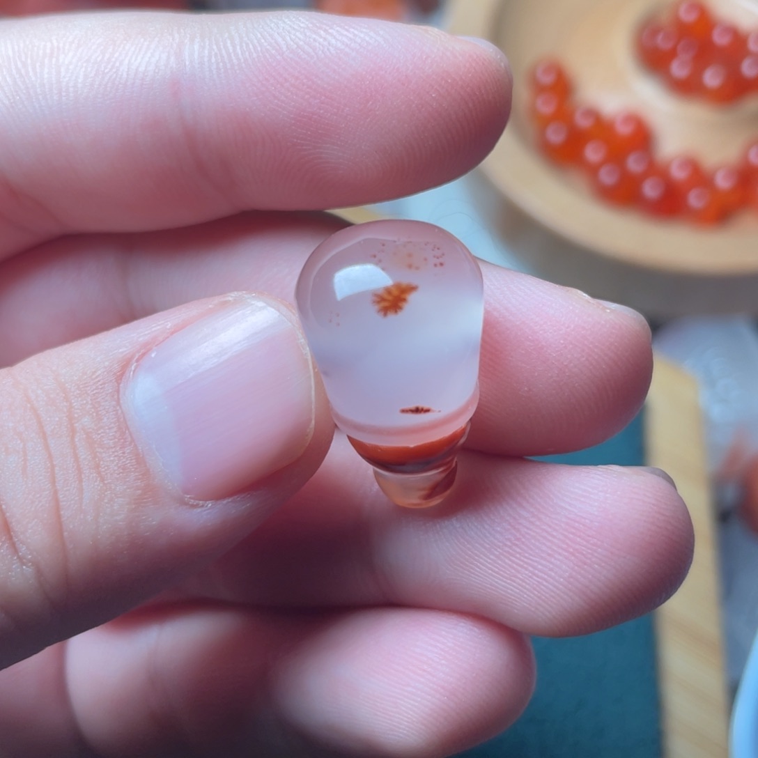 南红玛瑙未镶嵌吊坠(不含链)静*