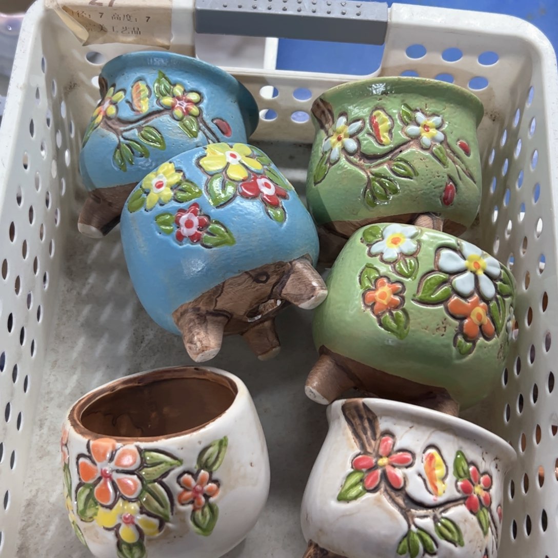 陶瓷多肉小花盆@@27