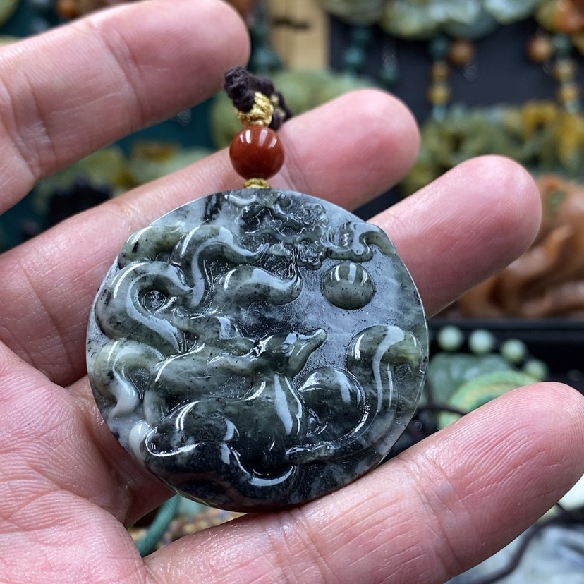 【闪购商品】未镶嵌岫玉吊坠