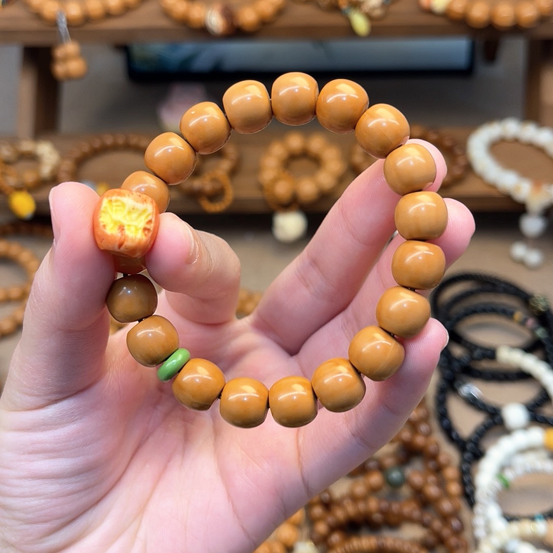 猴头核桃手串搭配苹果