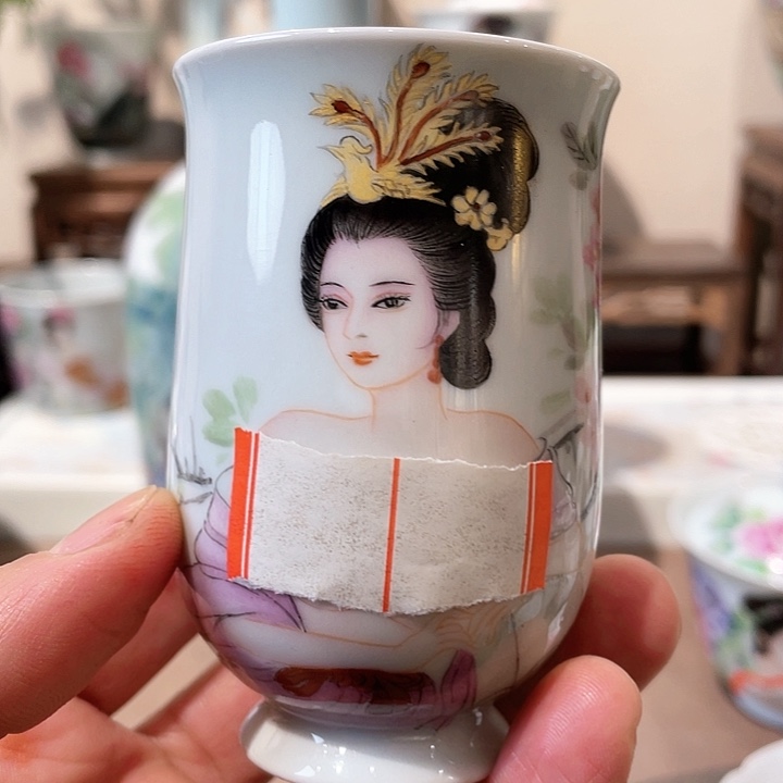 ^**?景德镇陶瓷，手工绘画