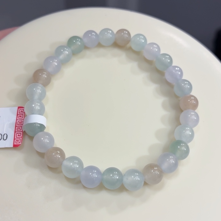 未镶嵌手链翡翠冰胶多宝卡6.8