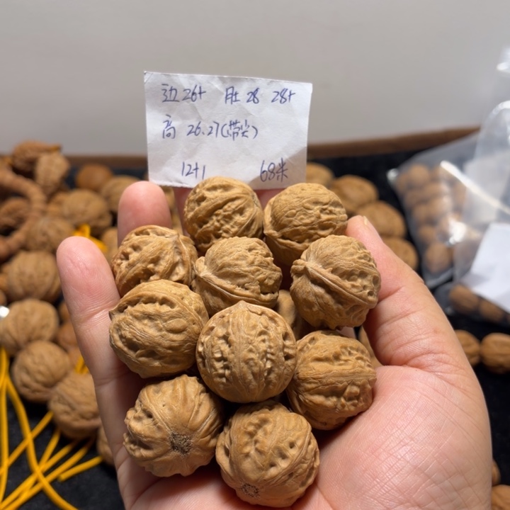 手串文玩核桃粗筋小圆球单圈12+1