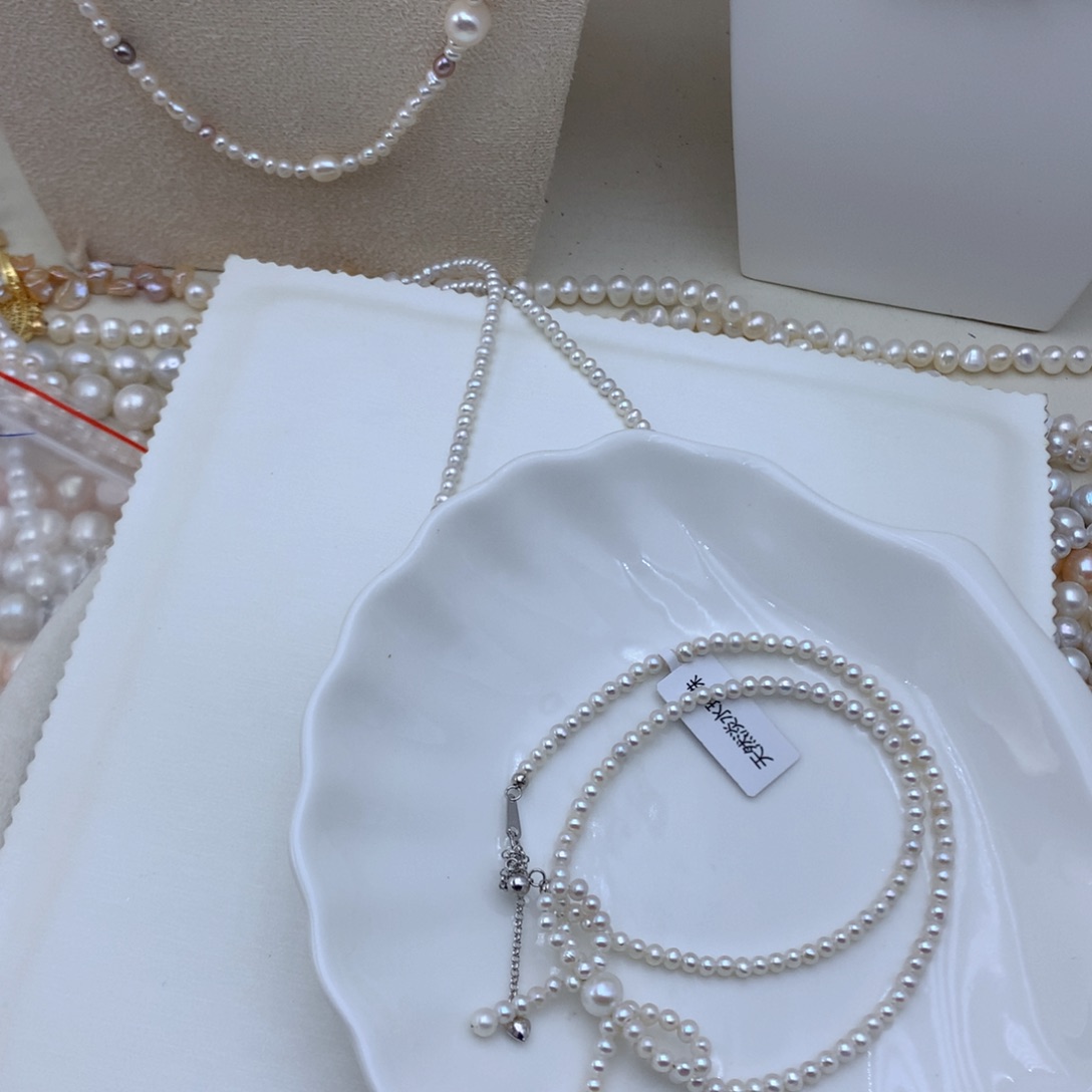 淡水珍珠吊坠合金