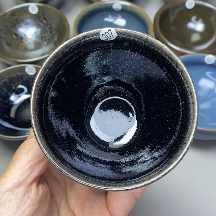 茶盏建窑建盏磨底柴烧主人杯