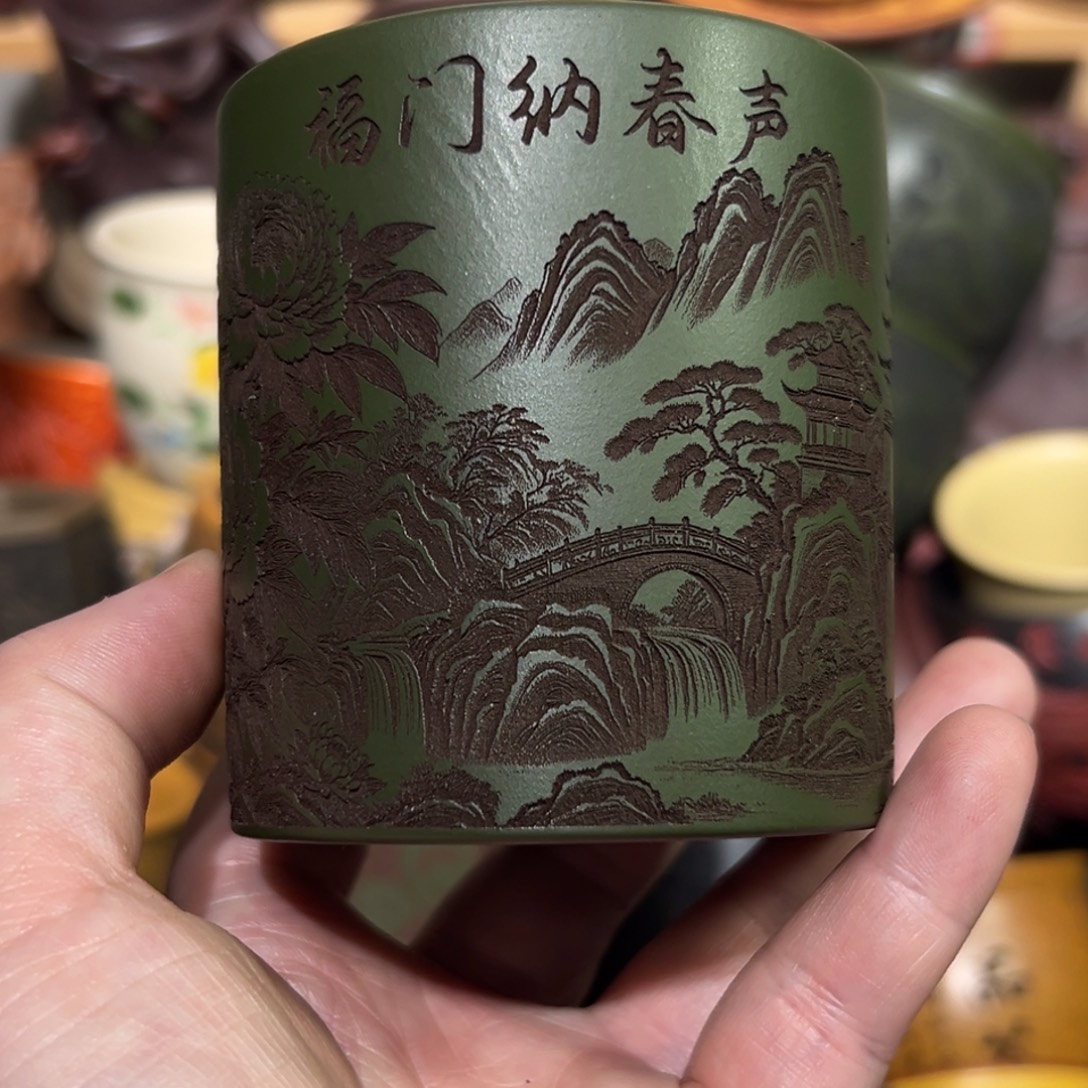 茶杯紫砂宜兴紫砂主人杯