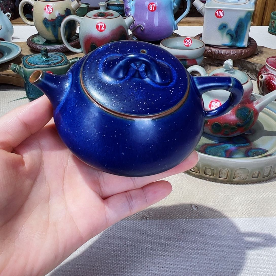 壶禹州钧瓷艺术作品