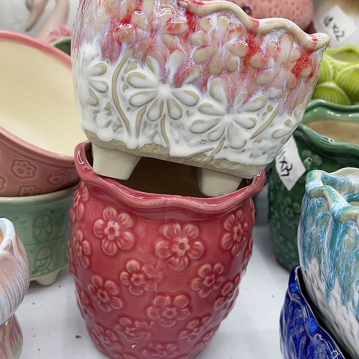 多肉绿植陶瓷花盆