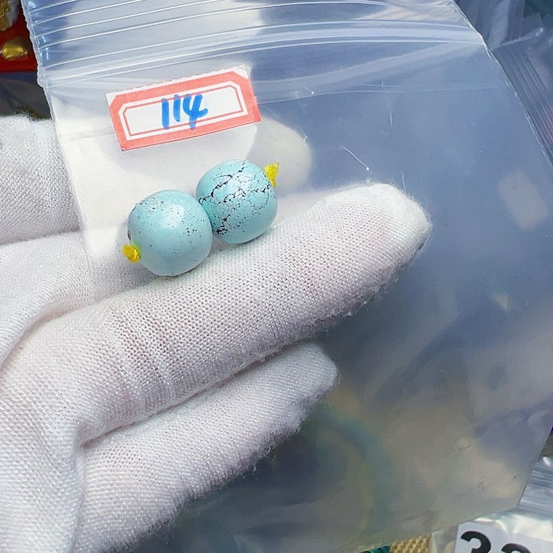 绿松石珠宝奇石未镶嵌