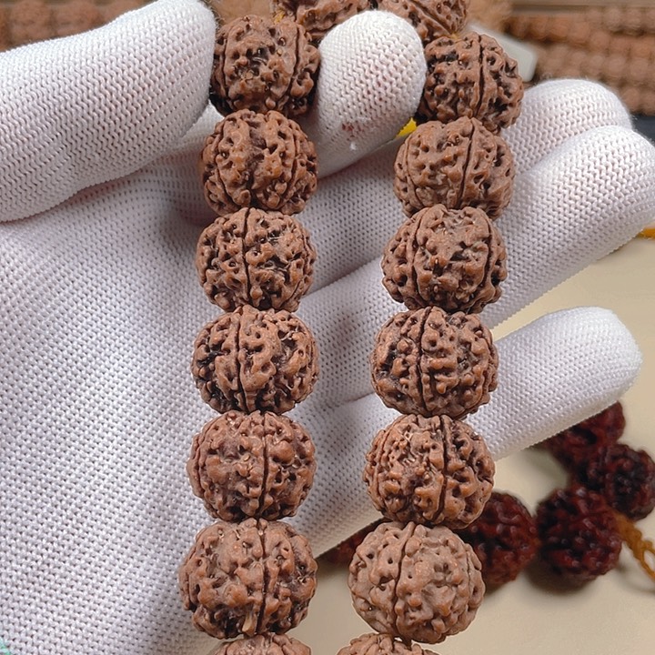 金刚菩提手串20古龙豆腐块梅花