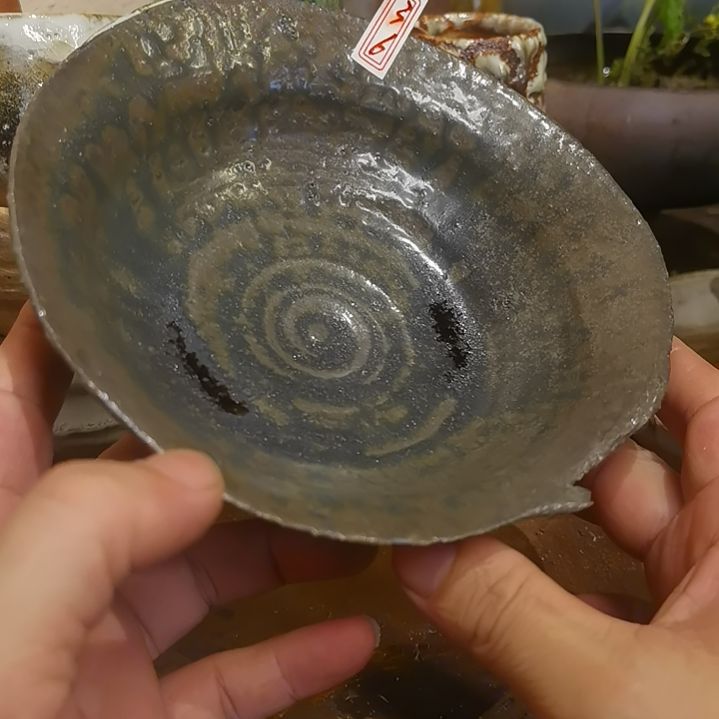 瓷片手工高温原矿窑变