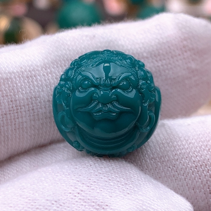 绿松石车挂未镶嵌