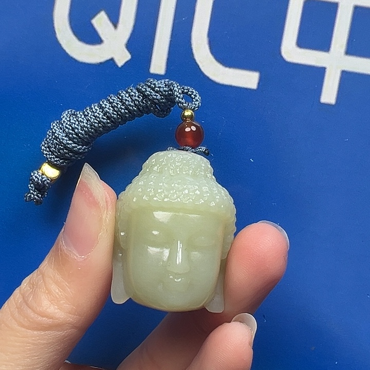 情***缘和田玉未镶嵌挂件