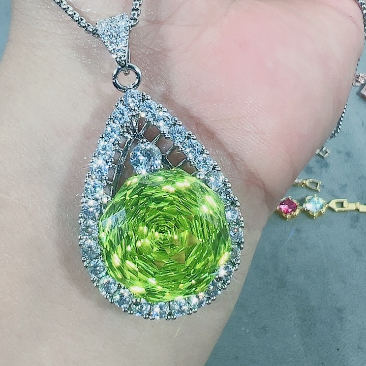 钨金无红宝篮宝满钻镶嵌大宝贝