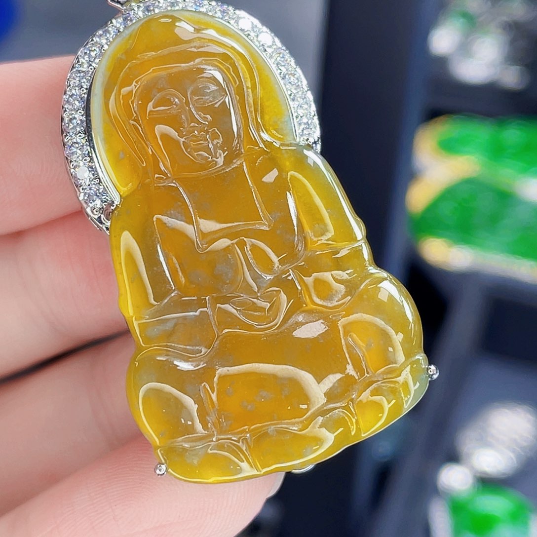 吊坠(不含链)未镶嵌翡翠