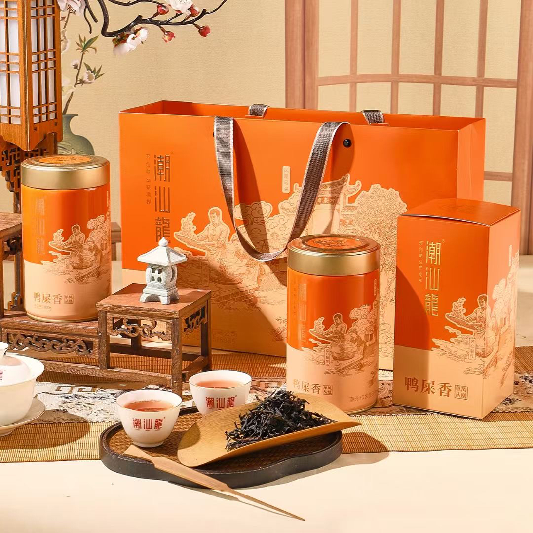 潮汕龙鸭屎香凤凰单枞4罐一提400g