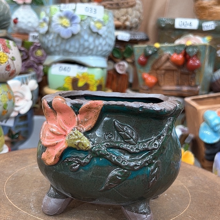 红陶粗陶多肉花盆