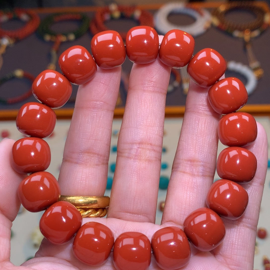 南红玛瑙未镶嵌颈饰