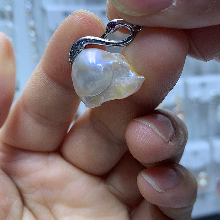 未镶嵌巴洛克淡水珍珠