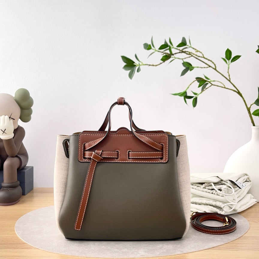 95新 LOEWE/罗意威 【九筒奢品】 lazo/单肩包/4680