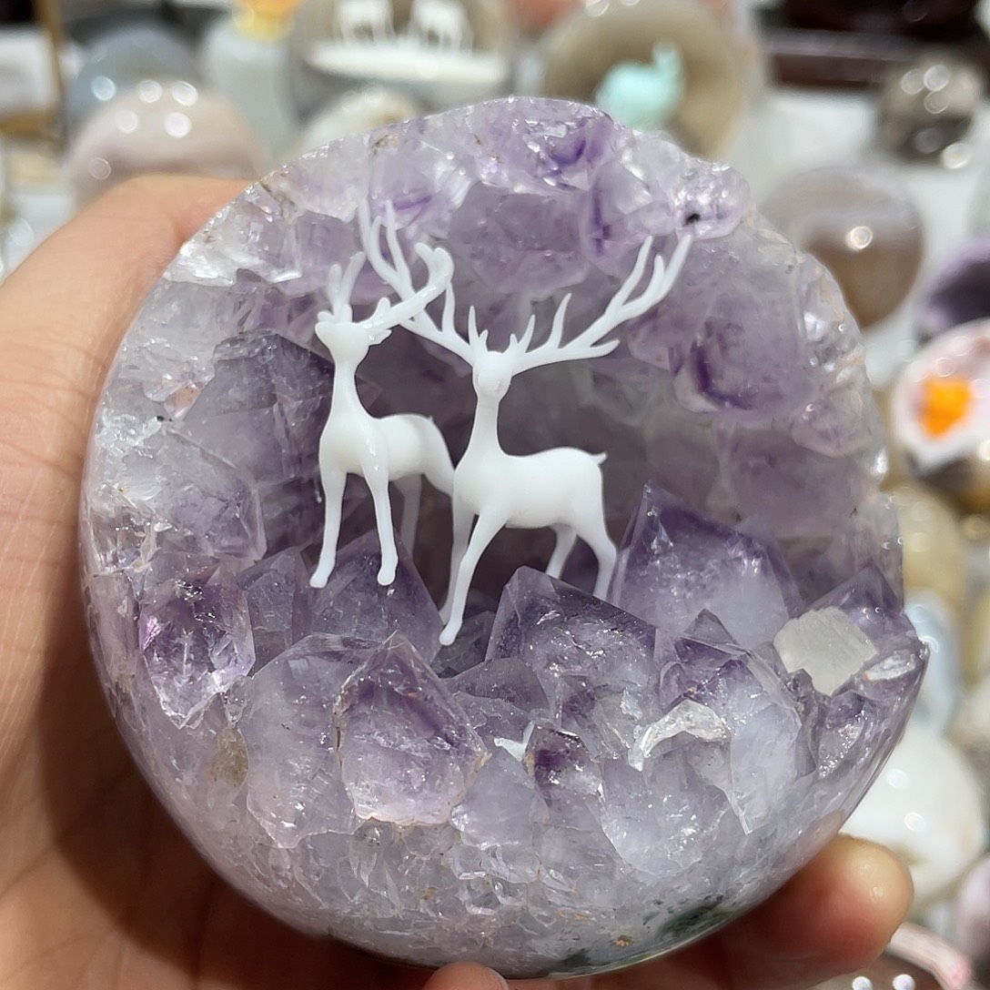 大型摆件（非配饰）水晶未镶嵌