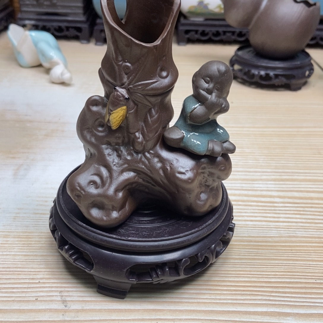 瓷片陶瓷花盆陶瓷艺术