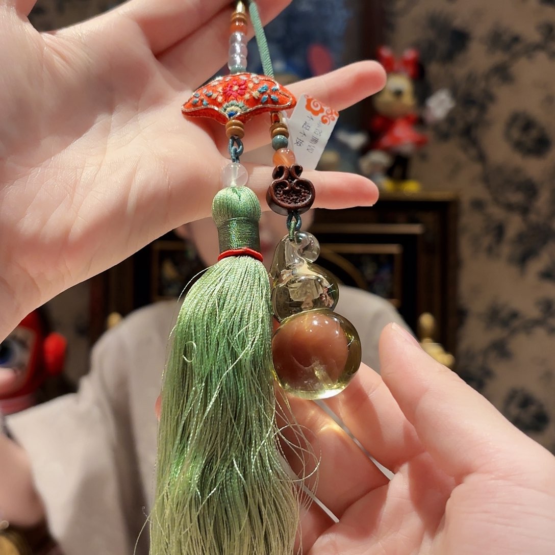 颈饰未镶嵌水晶挂件