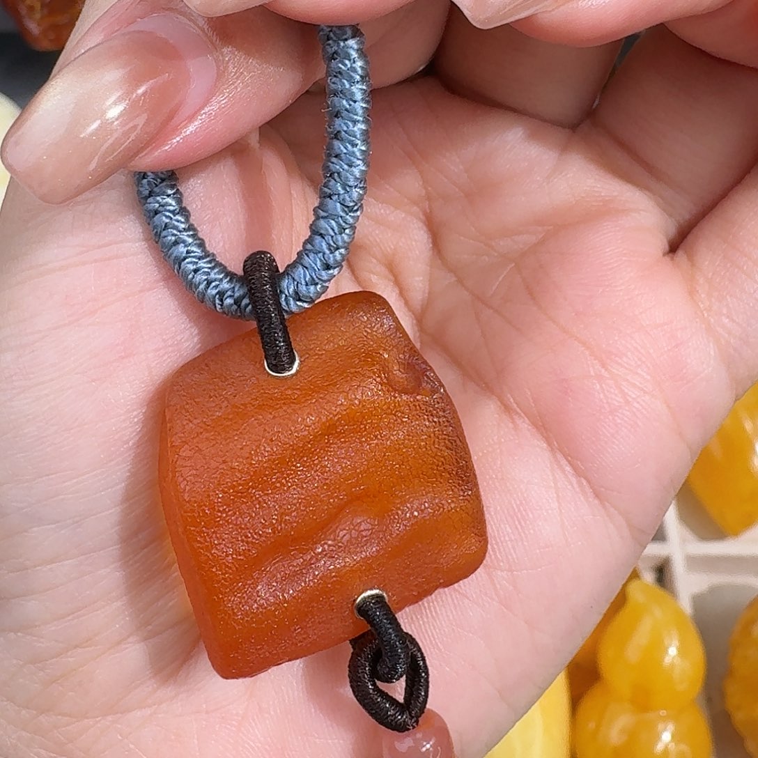 琥珀未镶嵌裸石我