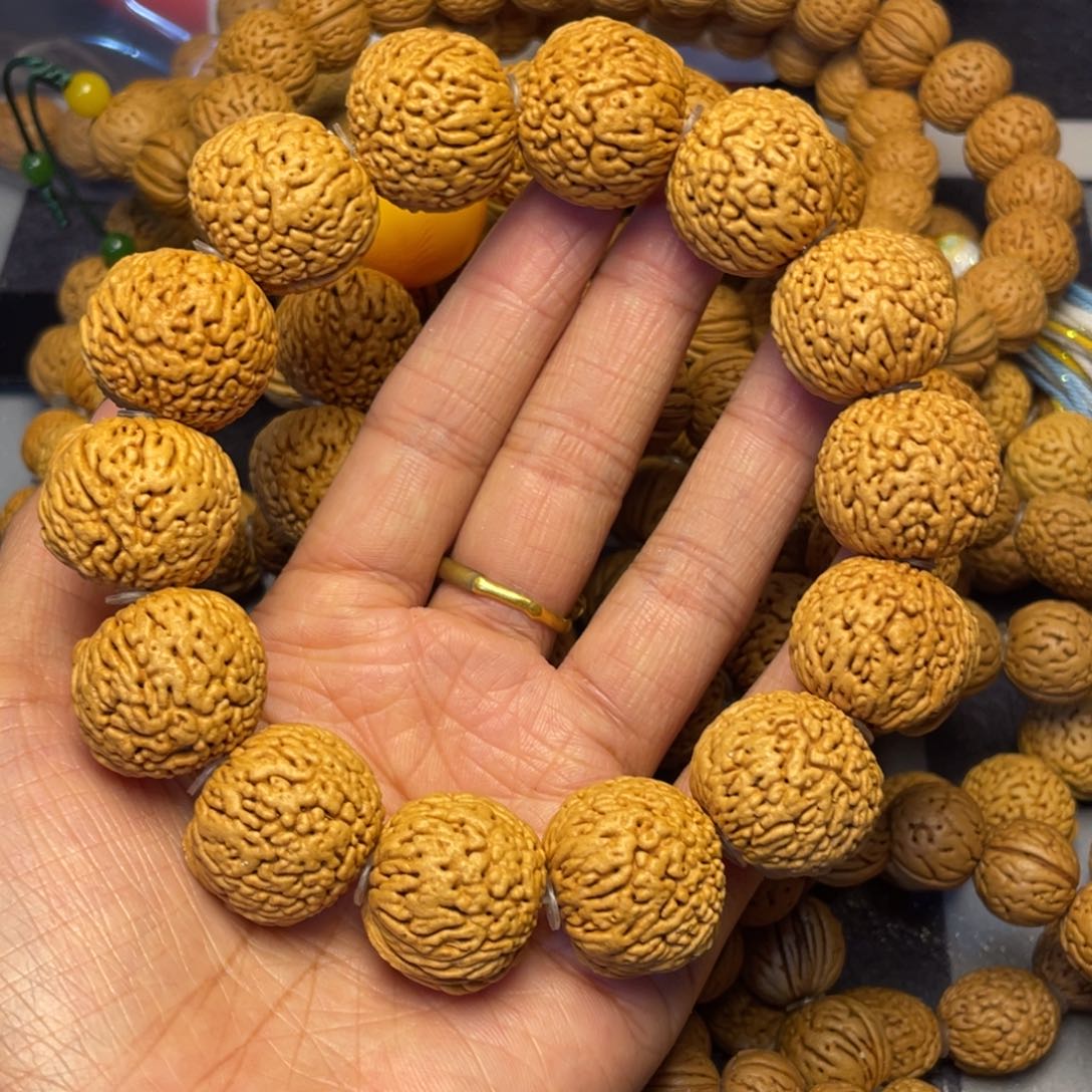 手串桃核你*21.5龙鳞凤尾手串
